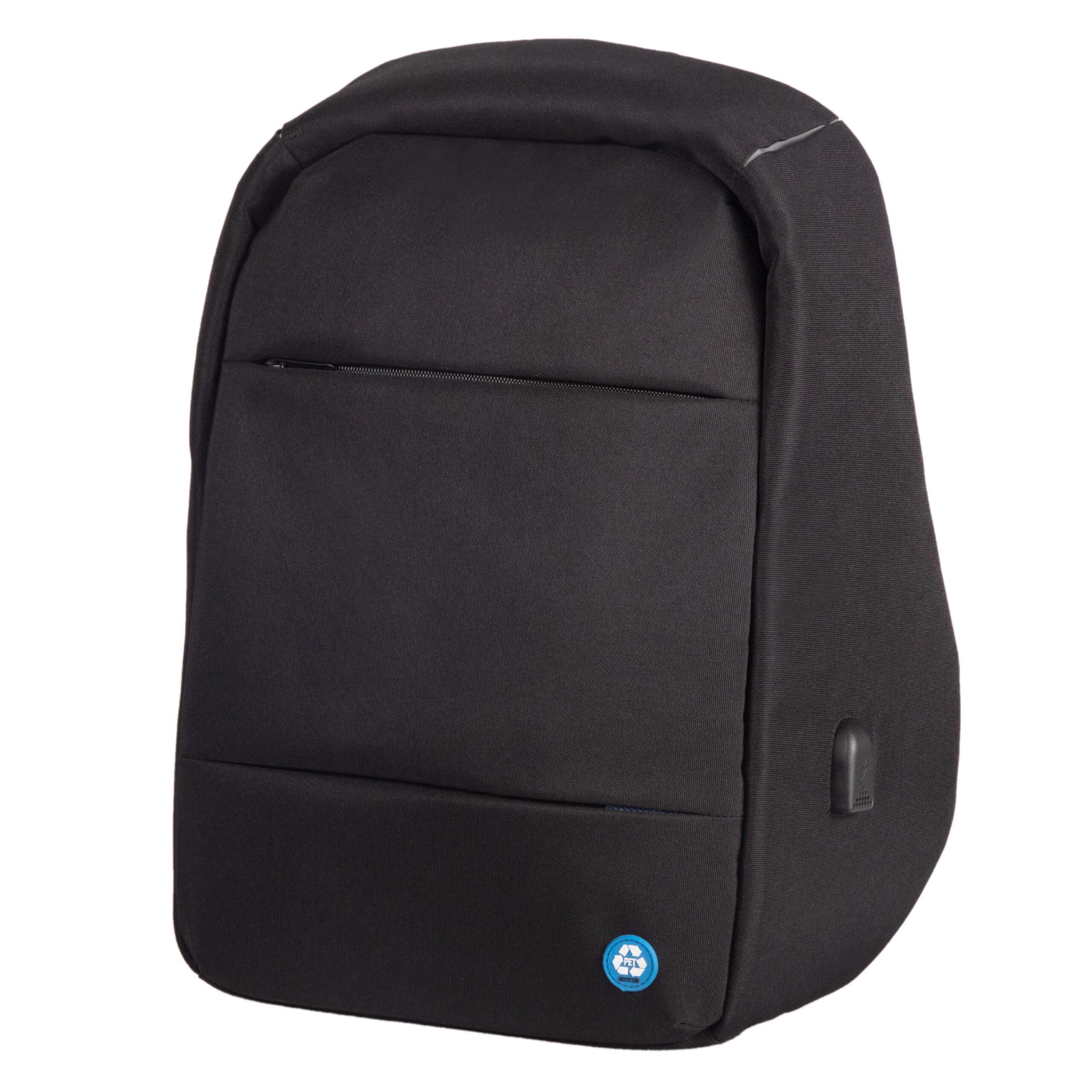 Alumaxx Antigua Rucksack schwarz RPET USB