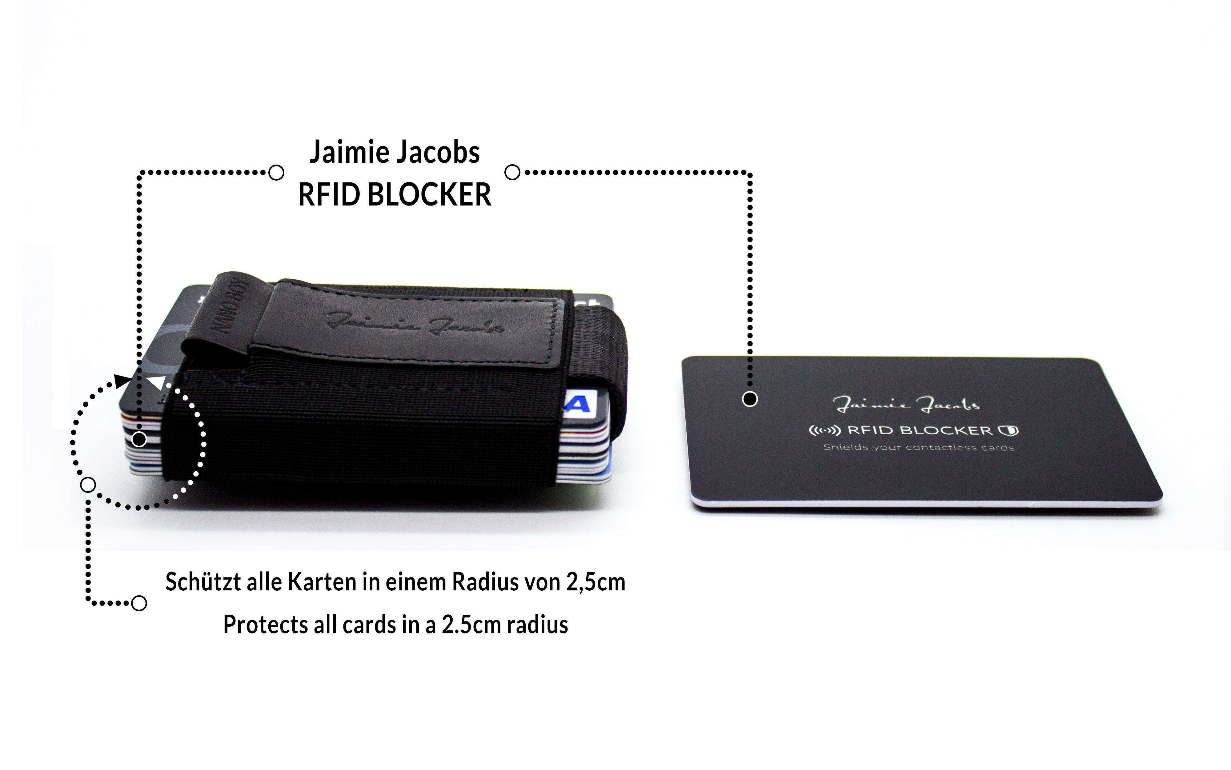 Jaimie Jacobs Nano Boy RFID Schutzkarte Scheckkartenformat