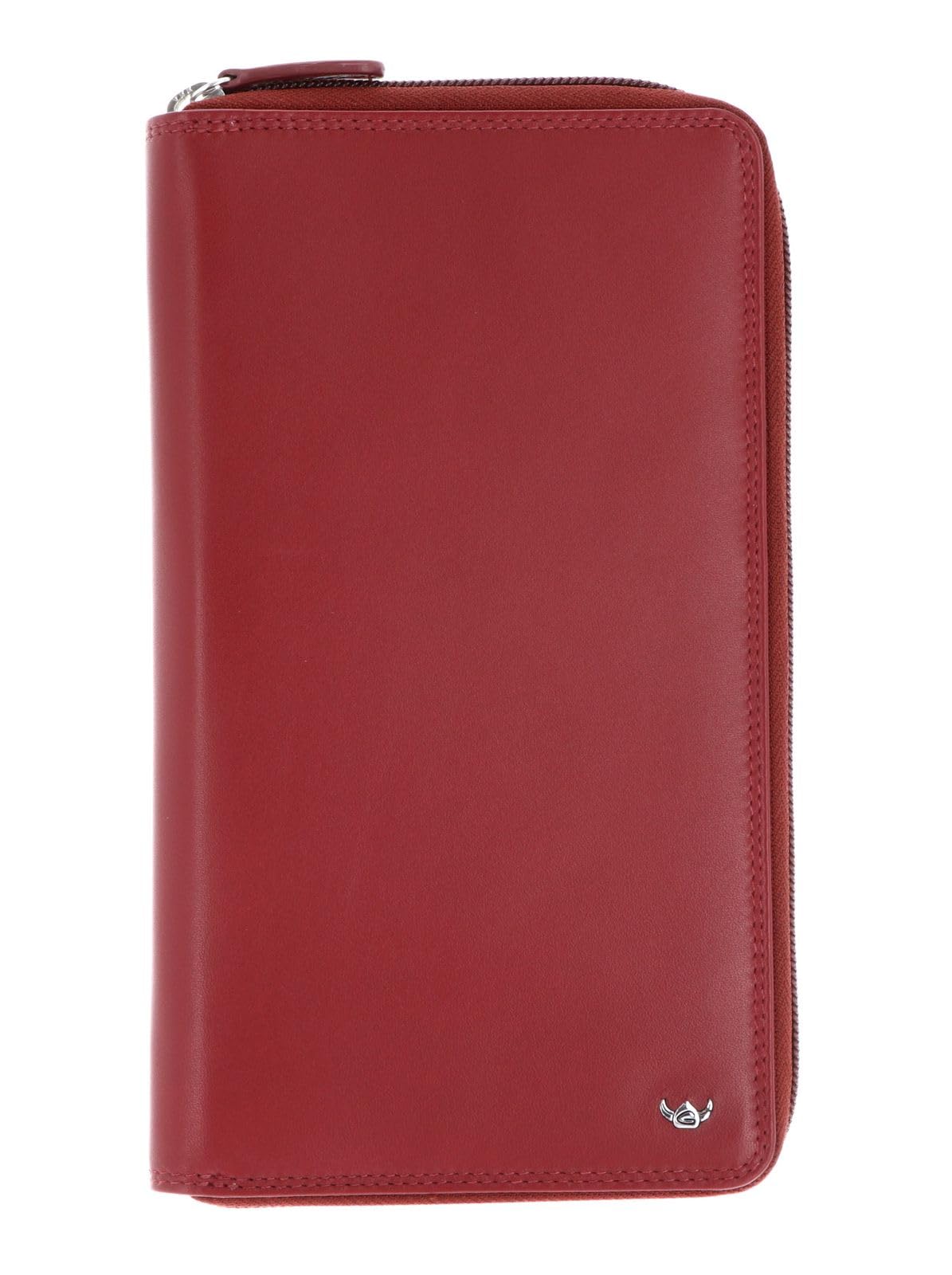 Golden Head Polo 4487 Reiseetui Rot RFID Leder