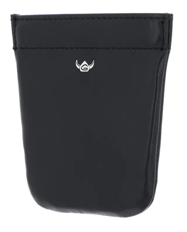 Golden Head Polo Key Case Schlüsseletui Schwarz Rindleder