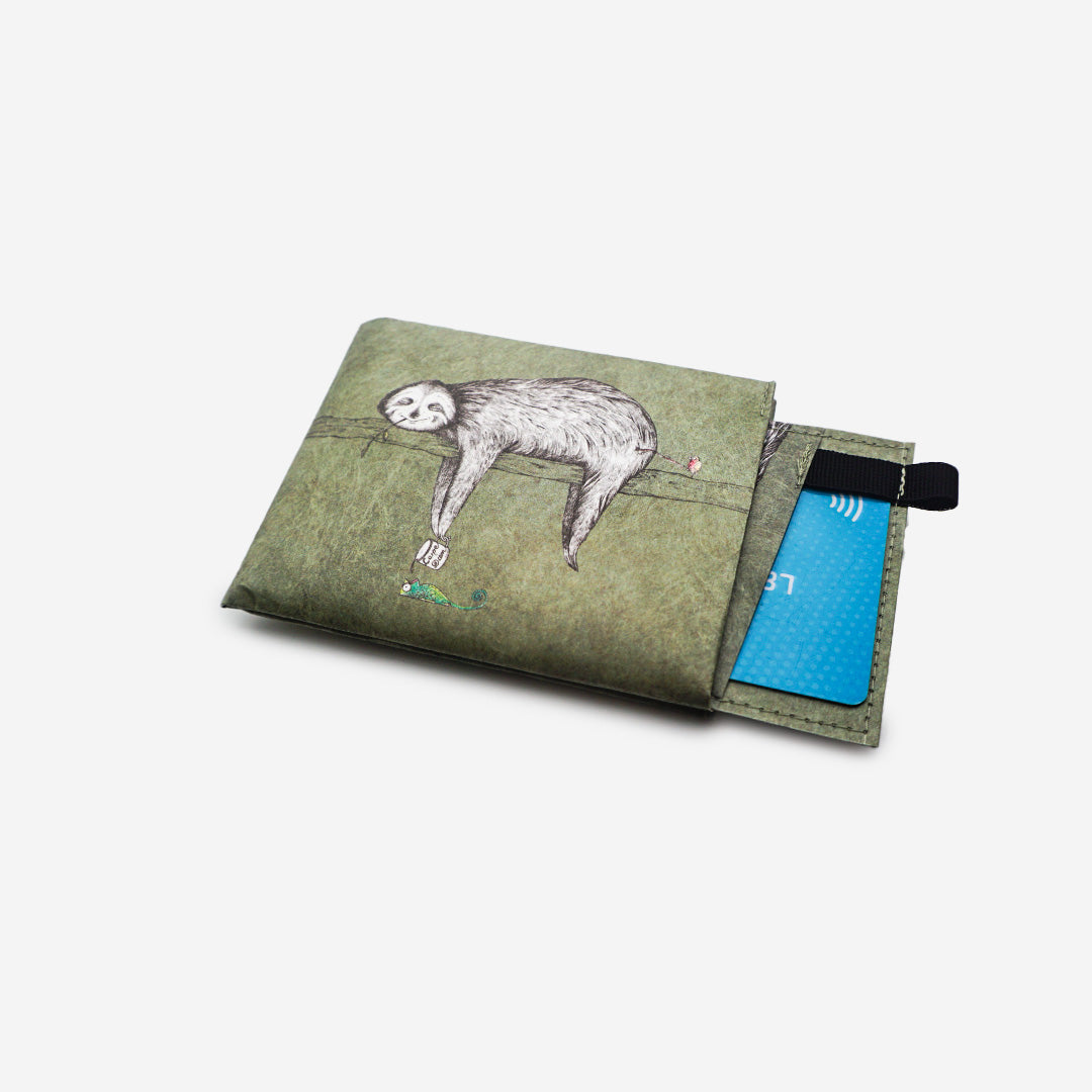 Paprcuts RFID PRO Wallet Faultier Portemonnaie mint RFID