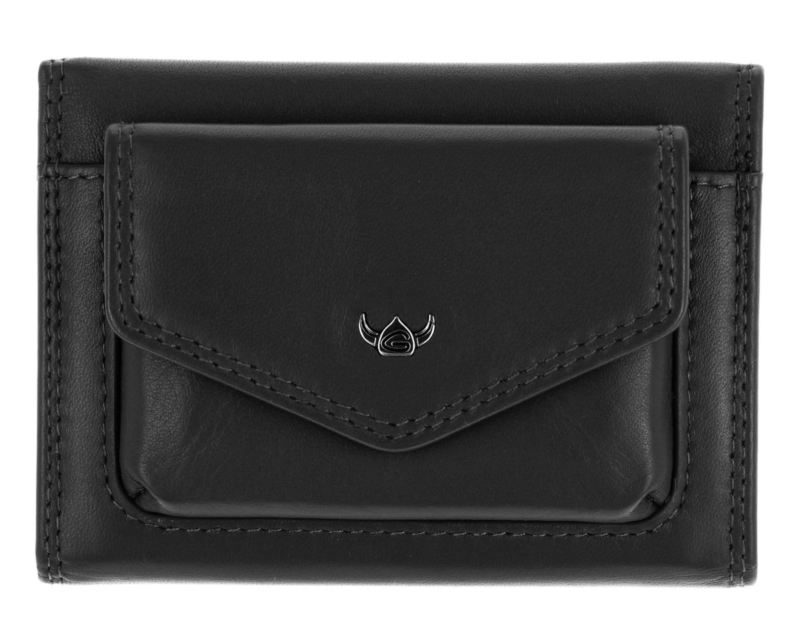 Golden Head Polo 1079 Geldbörse Schwarz RFID Münzfach