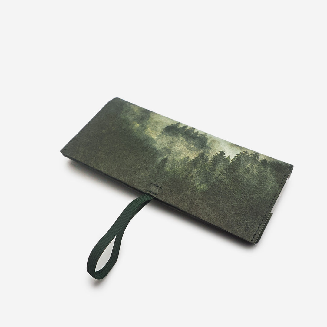 Paprcuts Tabakbeutel Foggy Morning Drehtasche waldgrün