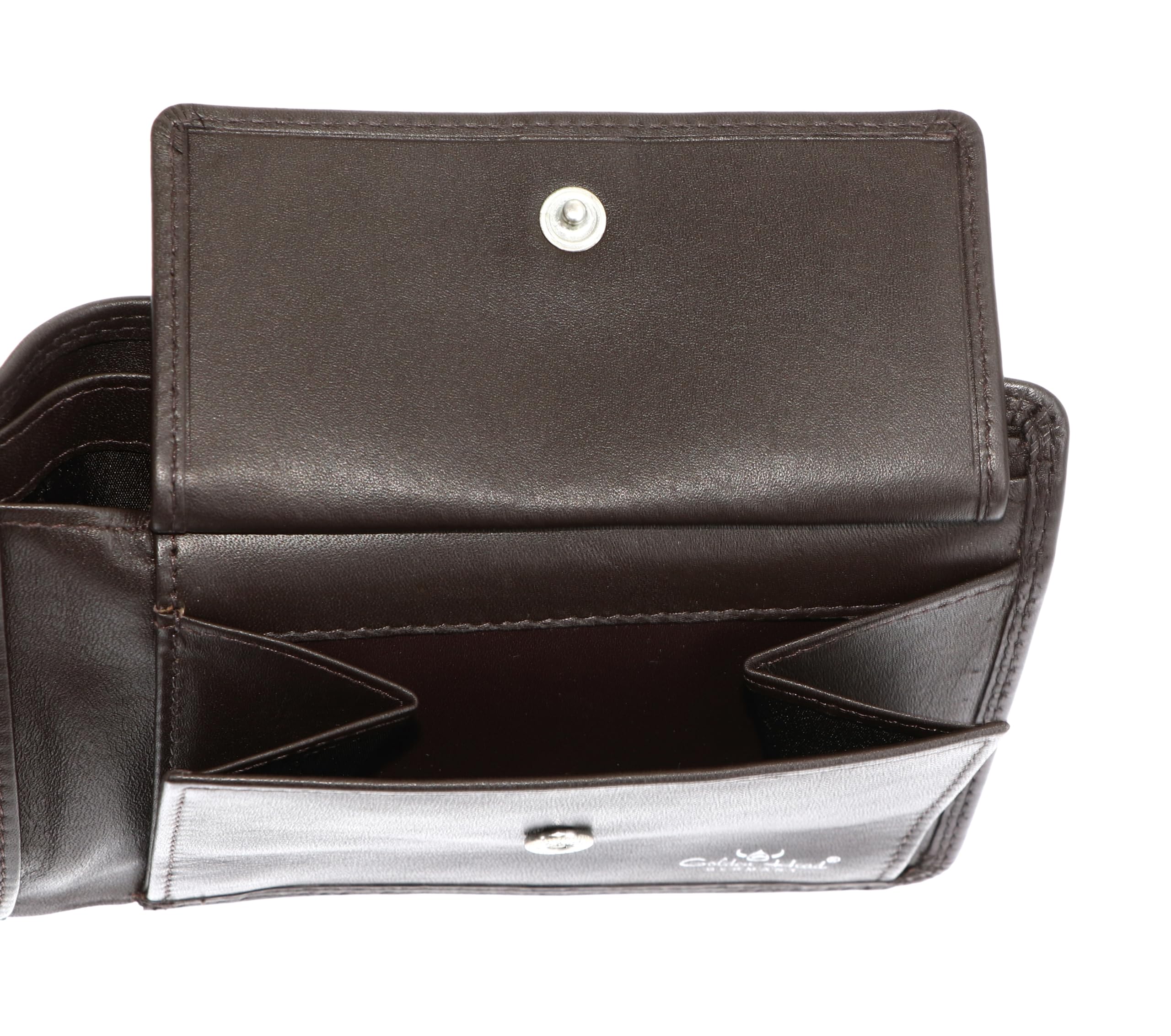 Golden Head Polo Scheintasche 1125 Geldbörse Dunkelbraun RFID