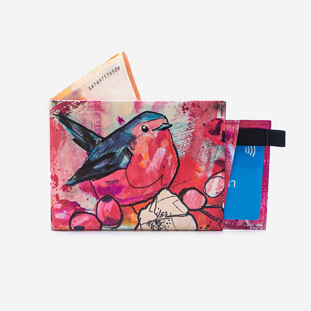 Paprcuts RFID PRO Wallet Curious Redbreast Geldbeutel RFID vegan