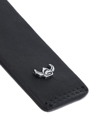 Golden Head Polo 5157 Schluesselanhaenger Schwarz Rindsleder