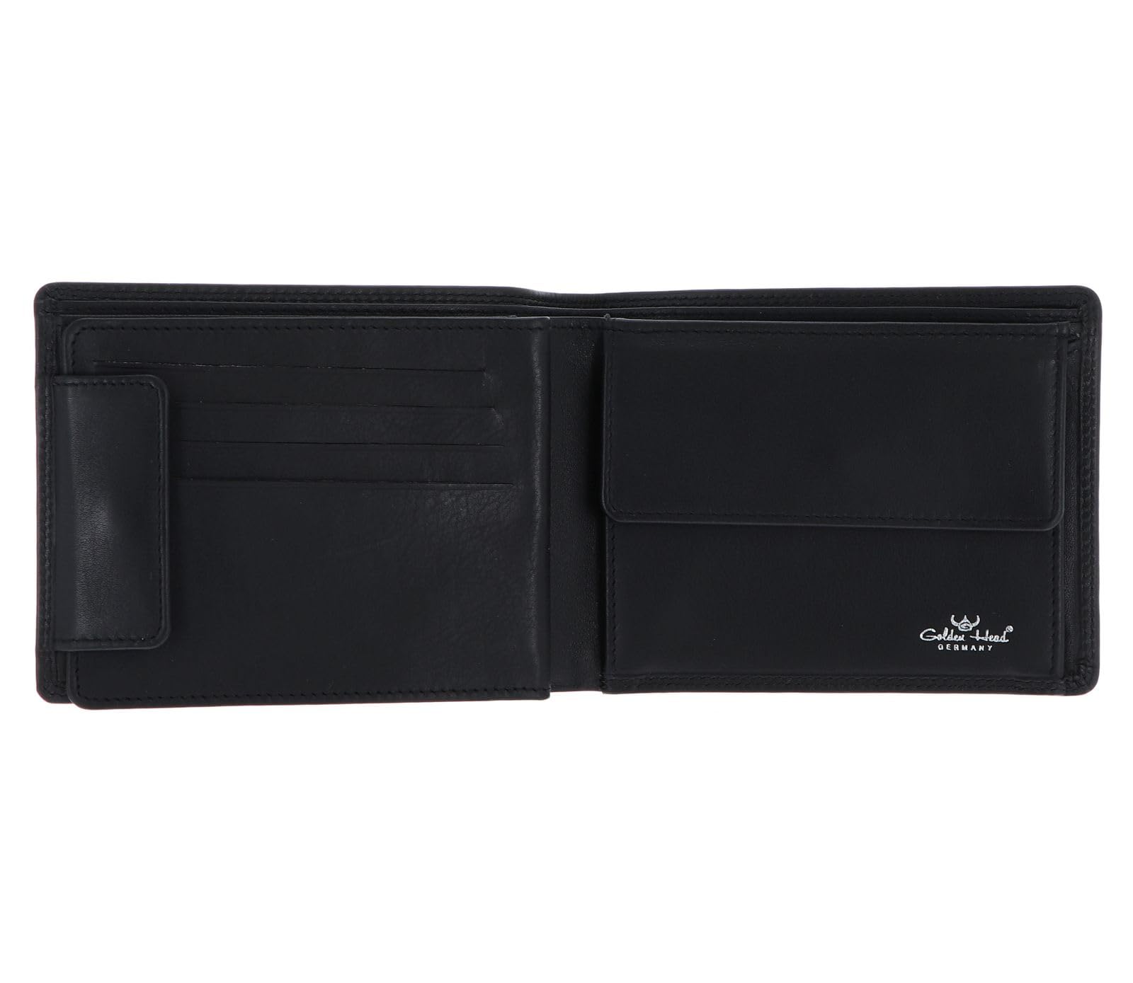 Golden Head Polo 1138 Scheintasche Geldbörse Schwarz RFID