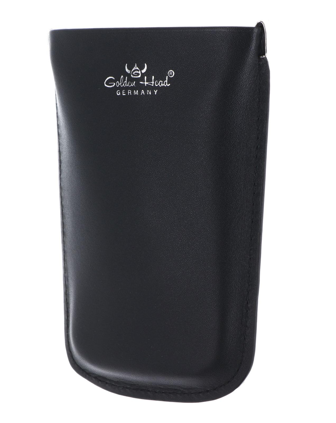 Golden Head Polo 5010 Schlüsseletui Leder Schwarz Rindsleder