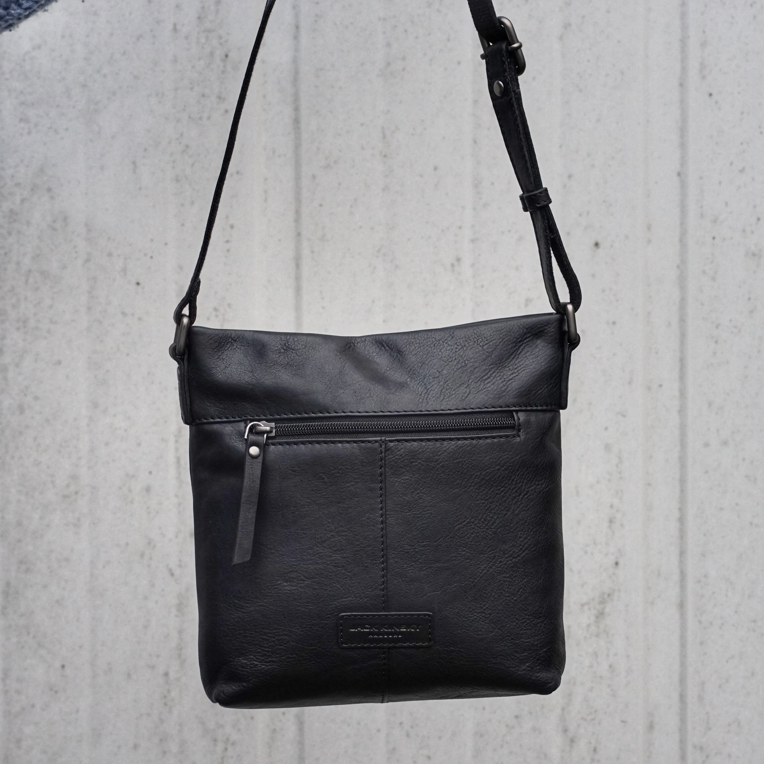 Jack Kinsky Montreal 20N Umhängetasche Cognac Leder