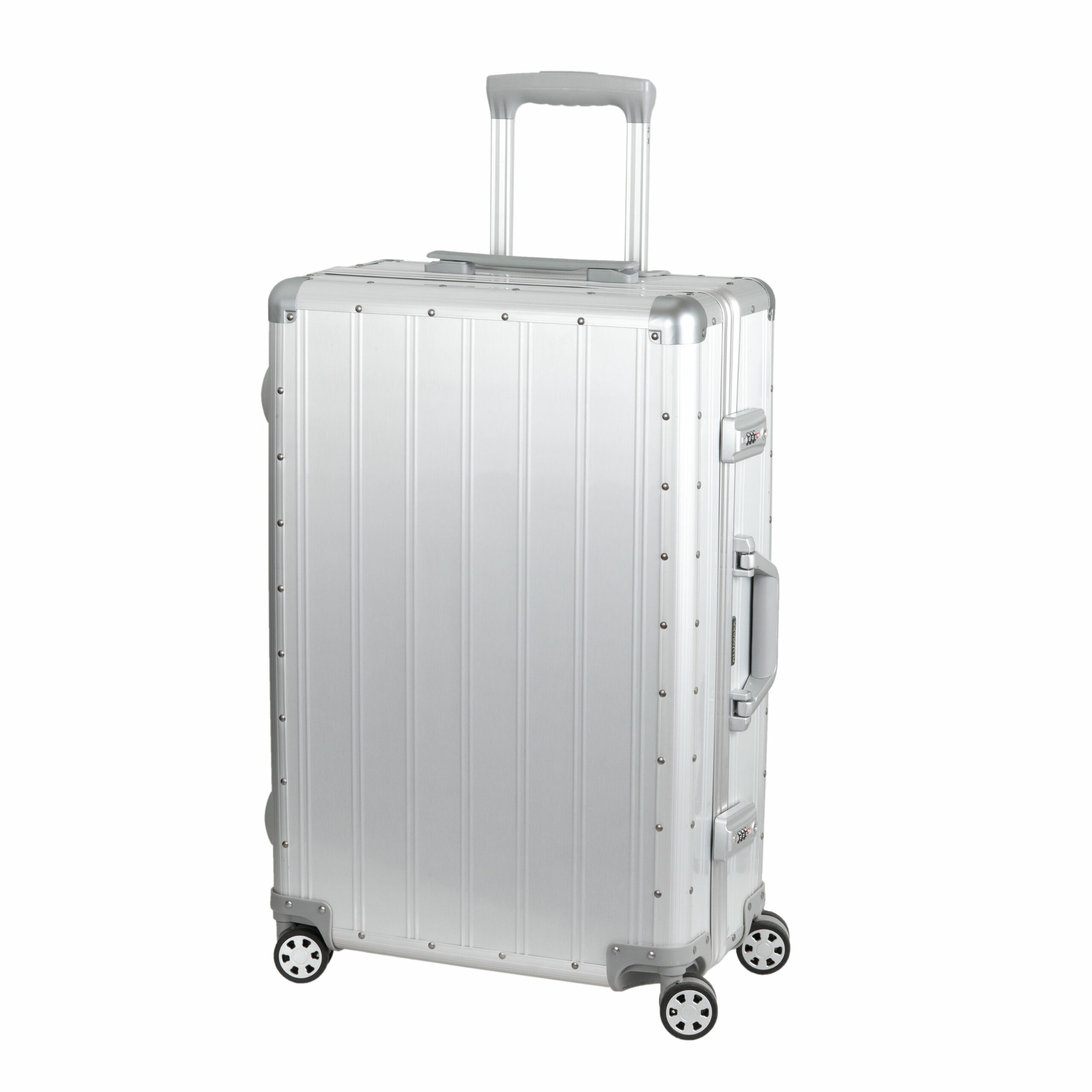 Alumaxx Auriga Reisetrolley Silber Matt Alu TSA 65 cm