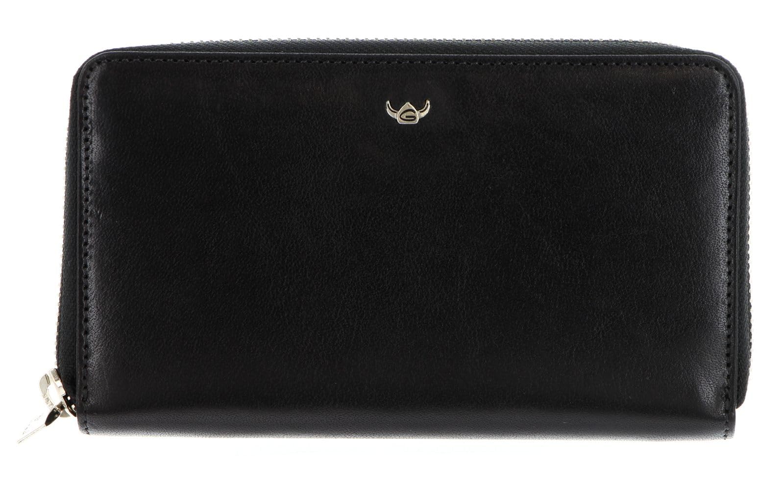 Golden Head Colorado Wallet Geldbörse Schwarz RFID Querformat
