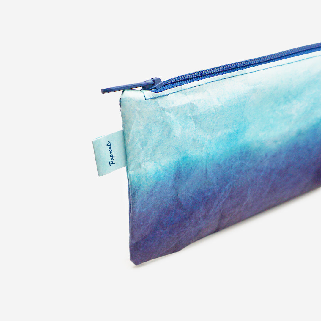 Paprcuts Federtasche Blue Lagoon Federmäppchen blau Tyvek