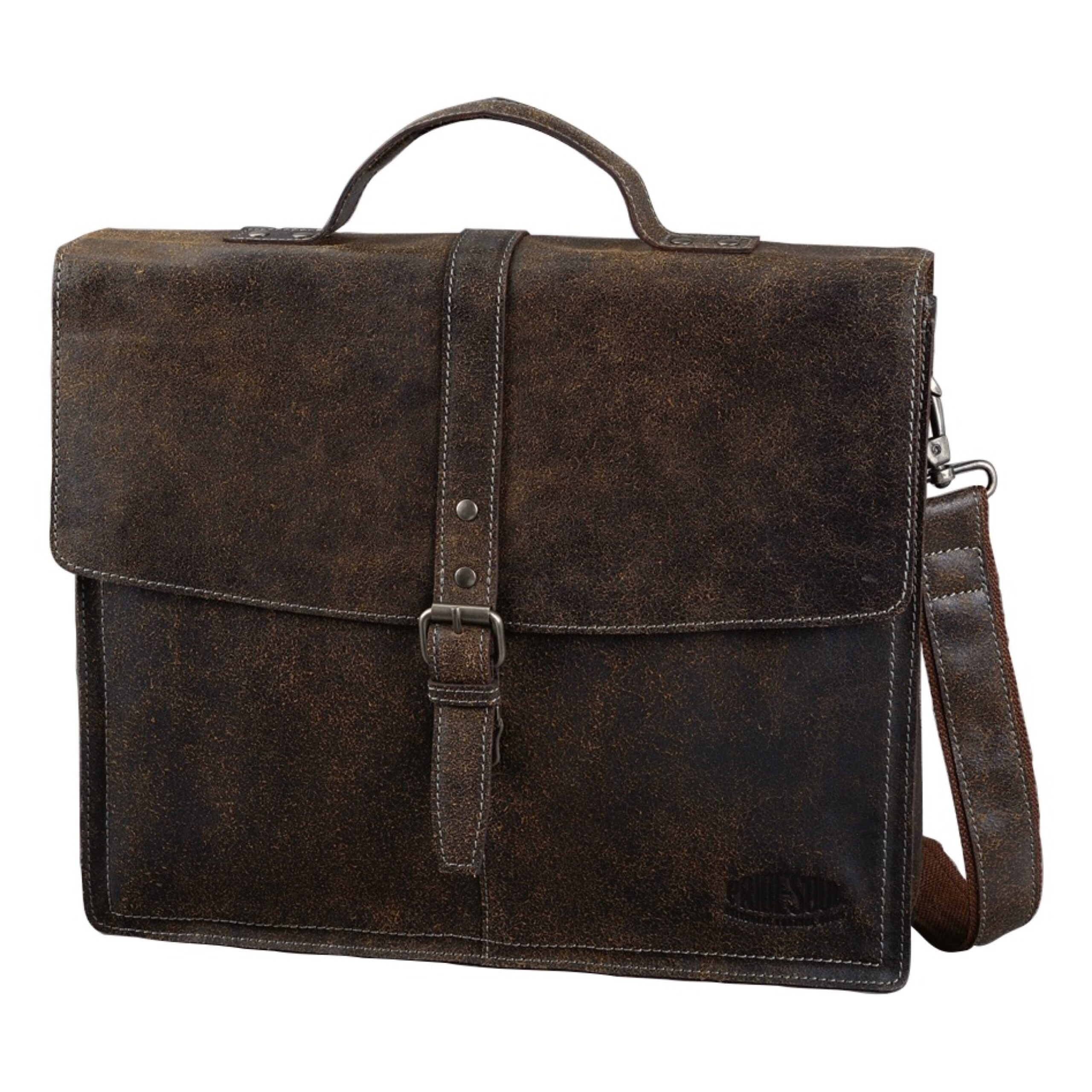 Alumaxx Lucky Businesstasche Leder braun 36 cm