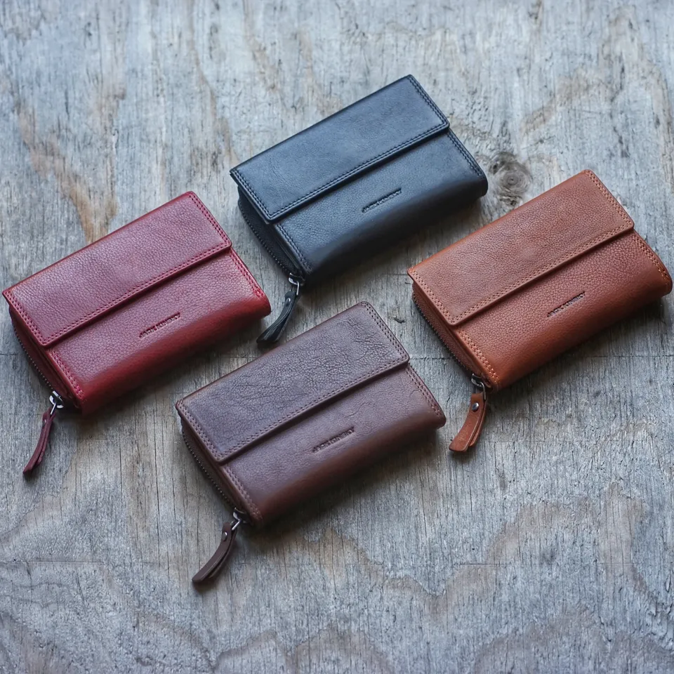 Jack Kinsky Montreal 512N Geldbörse Cognac RFID