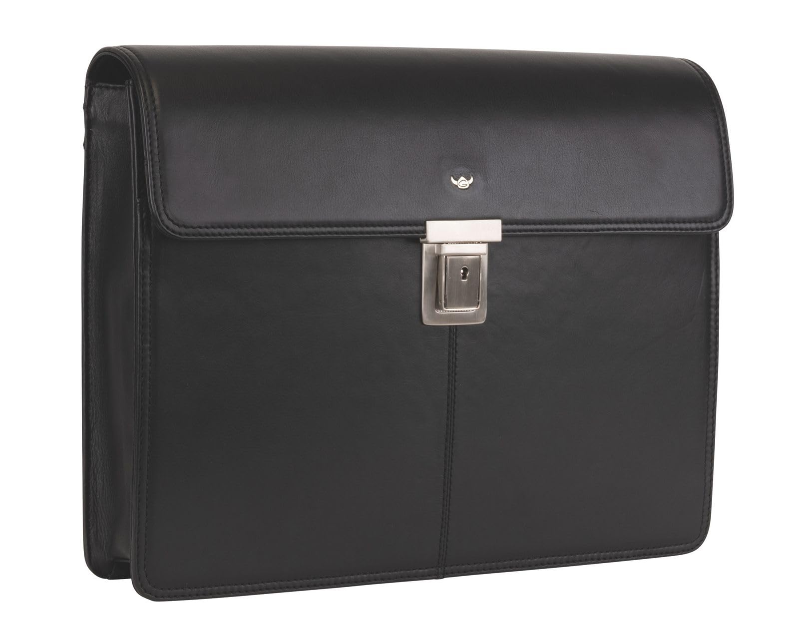 Golden Head Polo Business Bag Laptoptasche schwarz Rindsleder