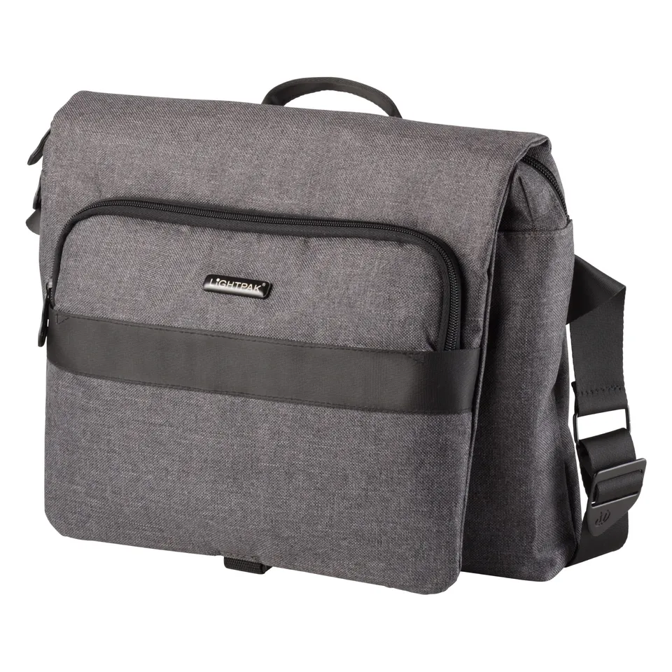 Alumaxx Walker Umhängetasche grau Polyester Laptop