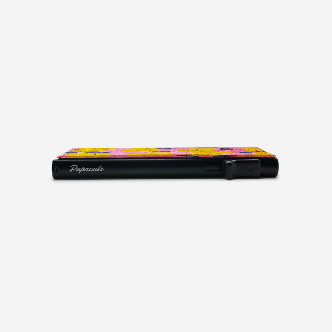 Paprcuts RFID Alu Pink Lemon Reisepasshülle rosa vegan
