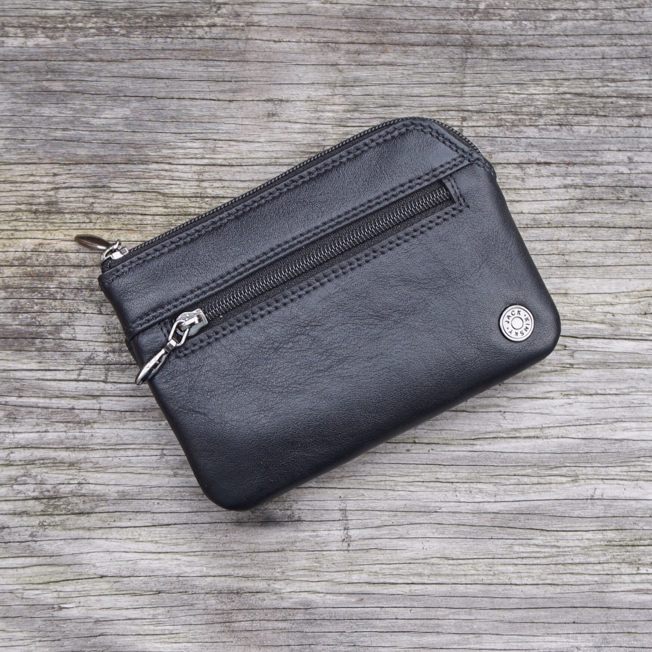 Jack Kinsky Hamburg 112 Schlüsseltasche Schwarz