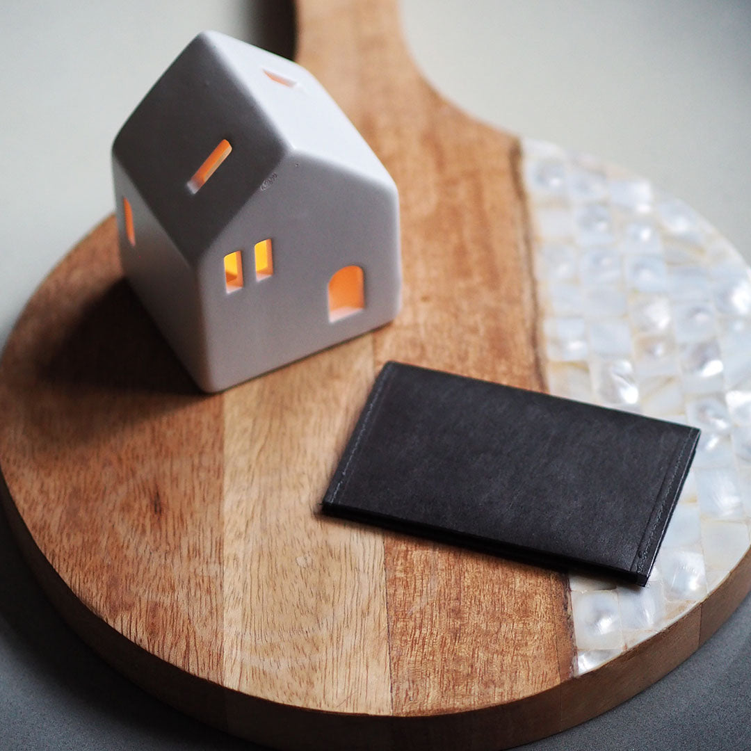Paprcuts RFID Kartenhalter Just Black Kartenetui schwarz Tyvek
