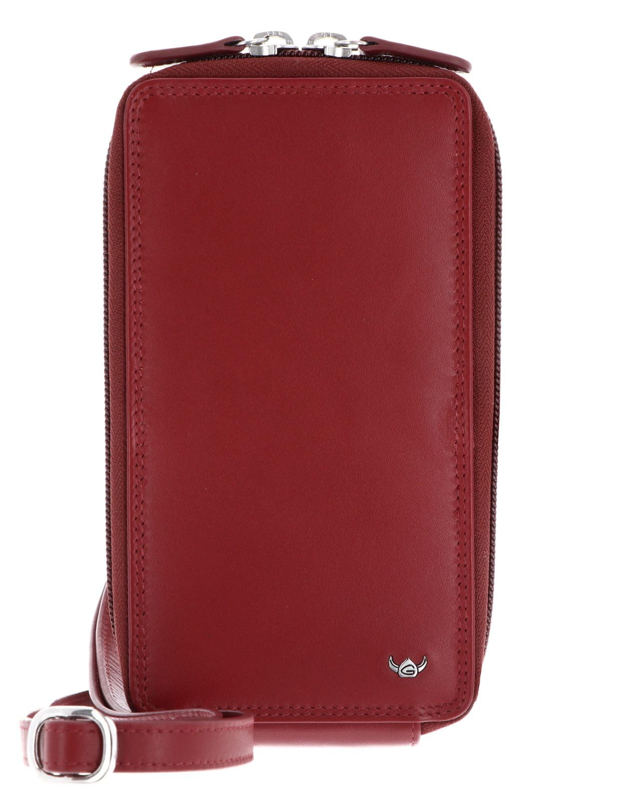 Golden Head Polo 4046 Handytasche Cognac Leder RFID Umhängeriemen