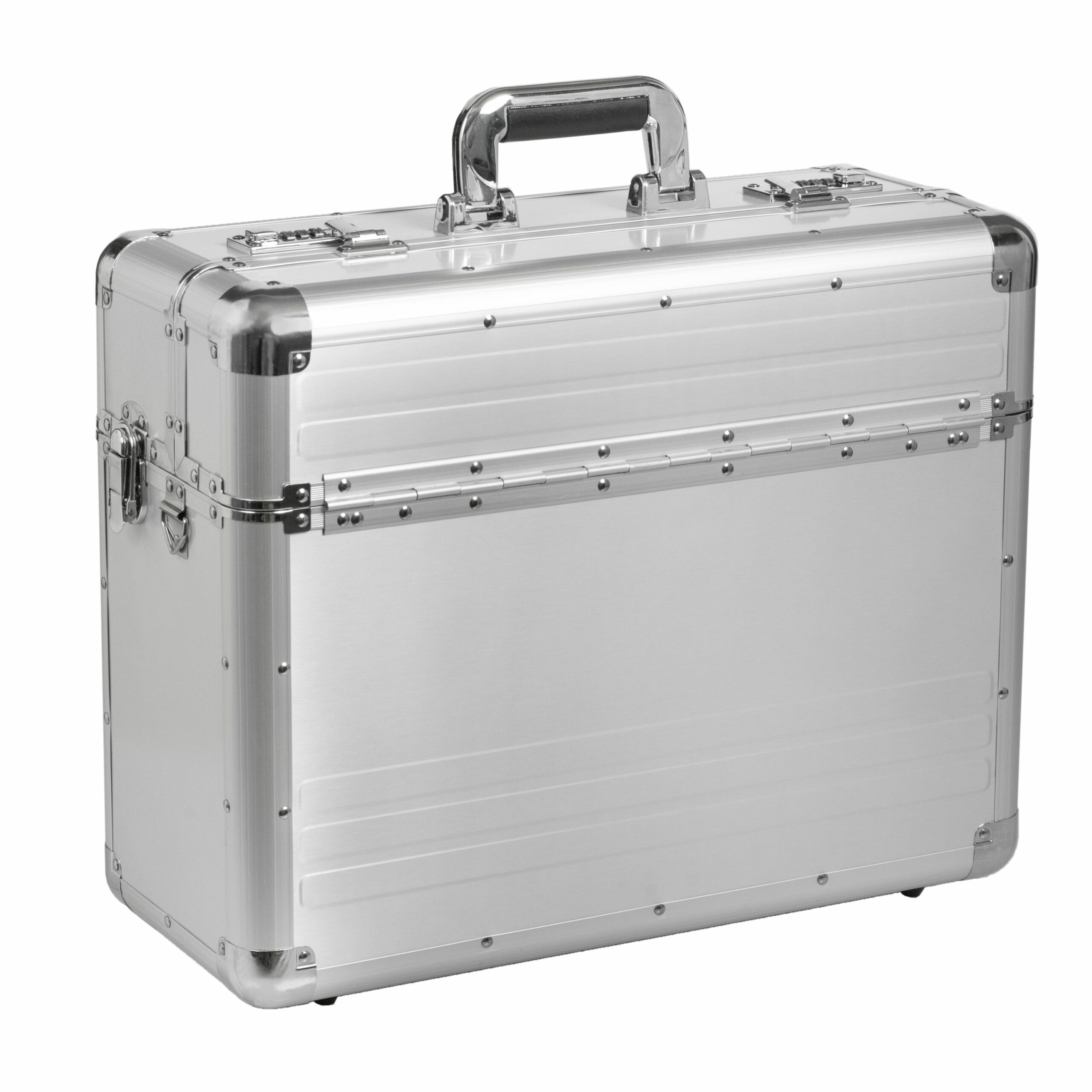 Alumaxx Betha 45119 Pilotenkoffer silber Aluminium 17 Zoll