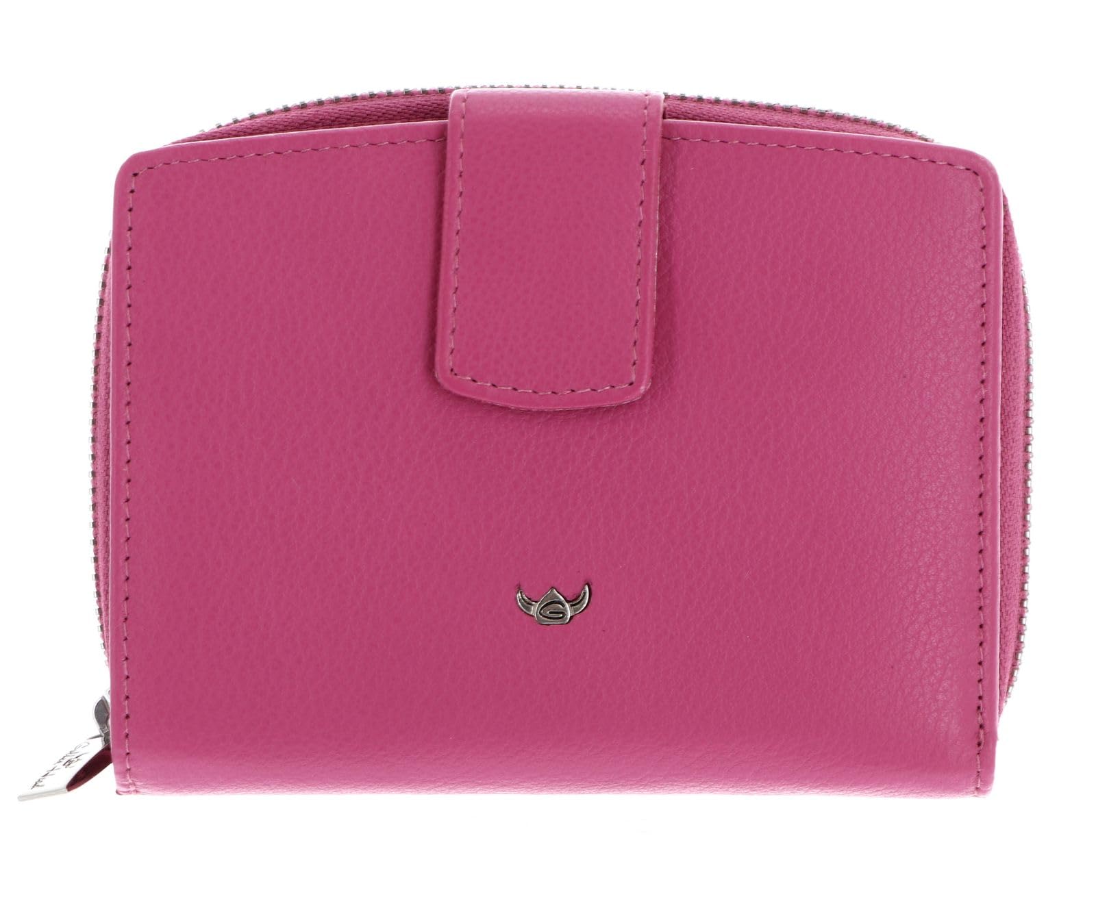 Golden Head Madrid 1438 Geldbörse Fuchsia RFID Rindsleder