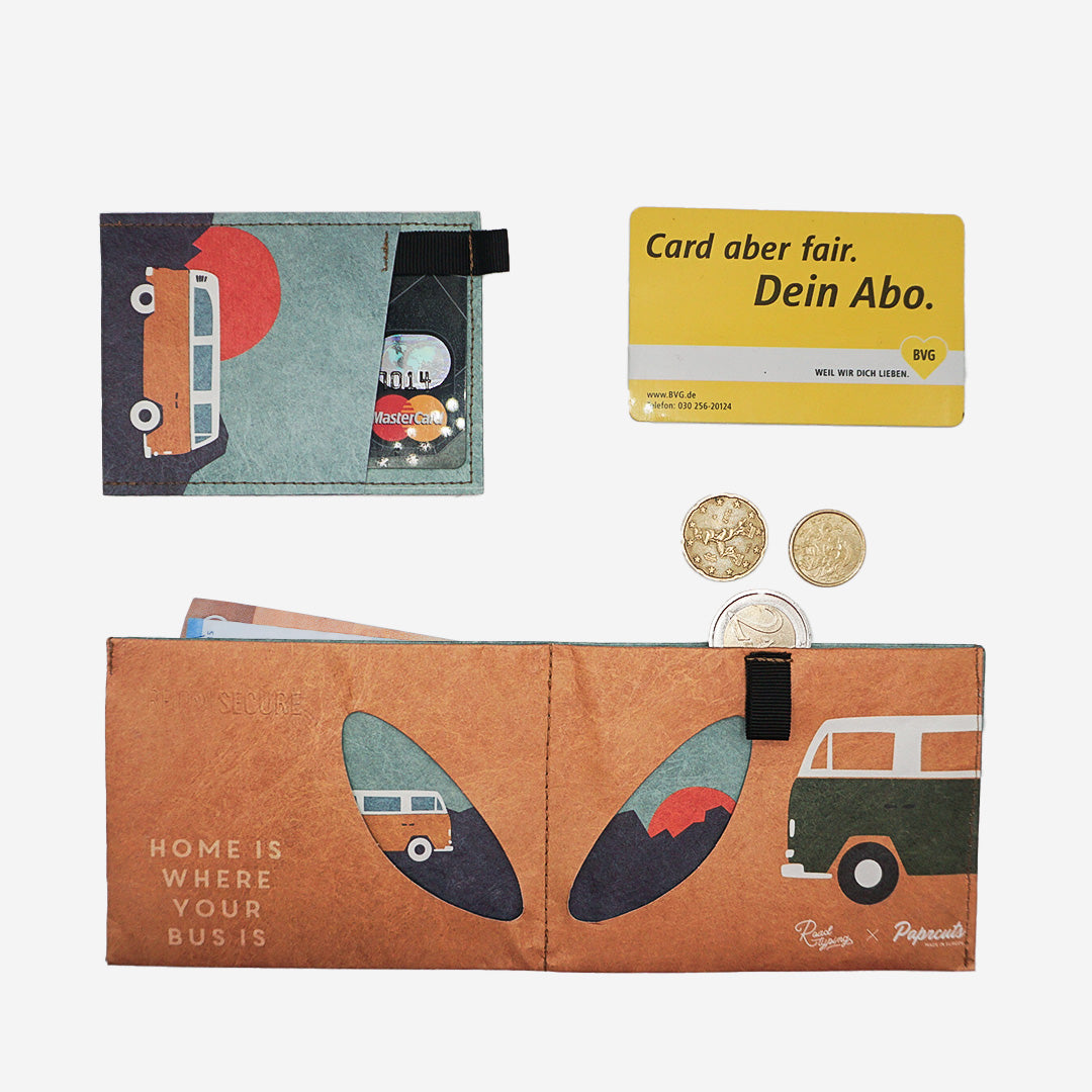 Paprcuts RFID PRO Wallet Vanlife Portemonnaie RFID-Schutz