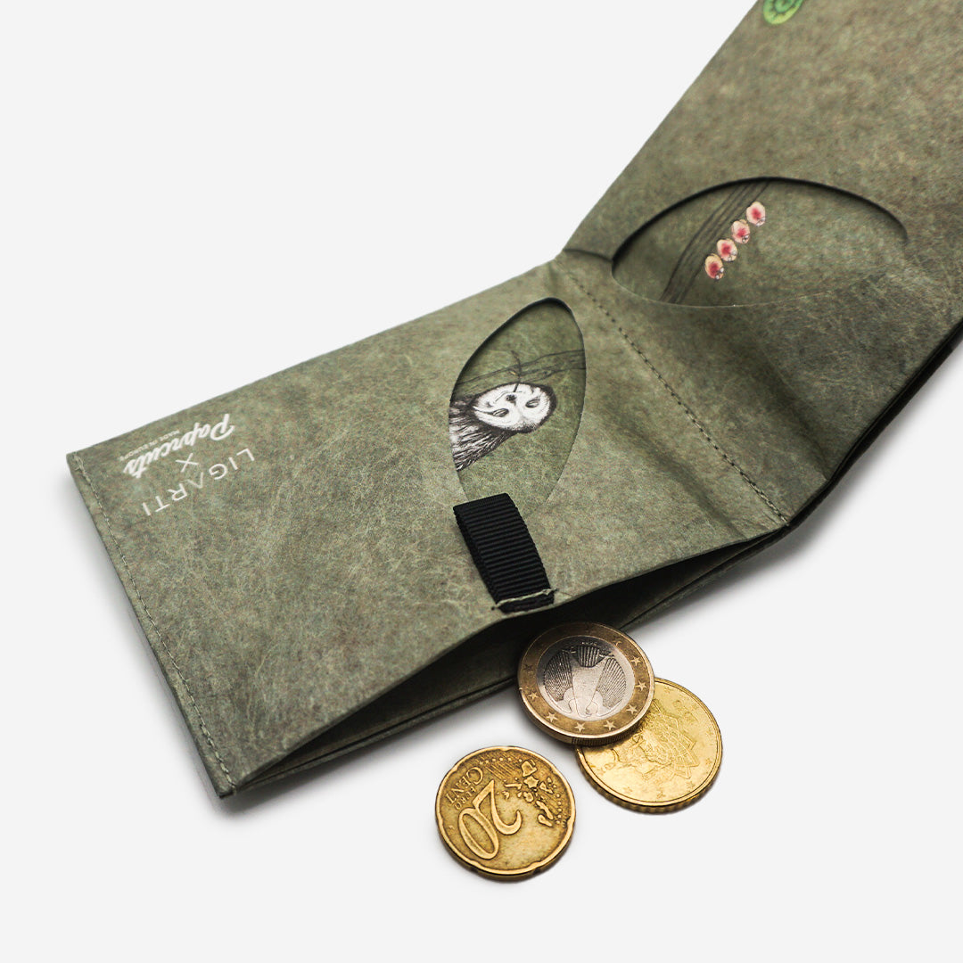 Paprcuts RFID PRO Wallet Faultier Portemonnaie mint RFID