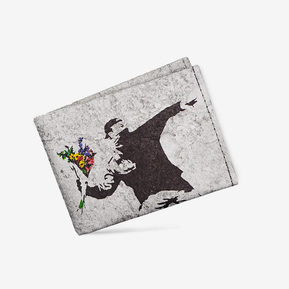 Paprcuts RFID Wallet Flower Thrower Portemonnaie Tyvek vegan