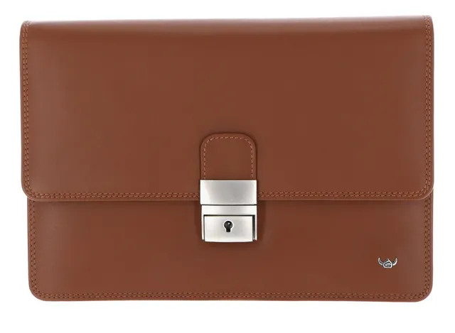 Golden Head Polo 8215 Handgelenktasche Cognac Rindleder