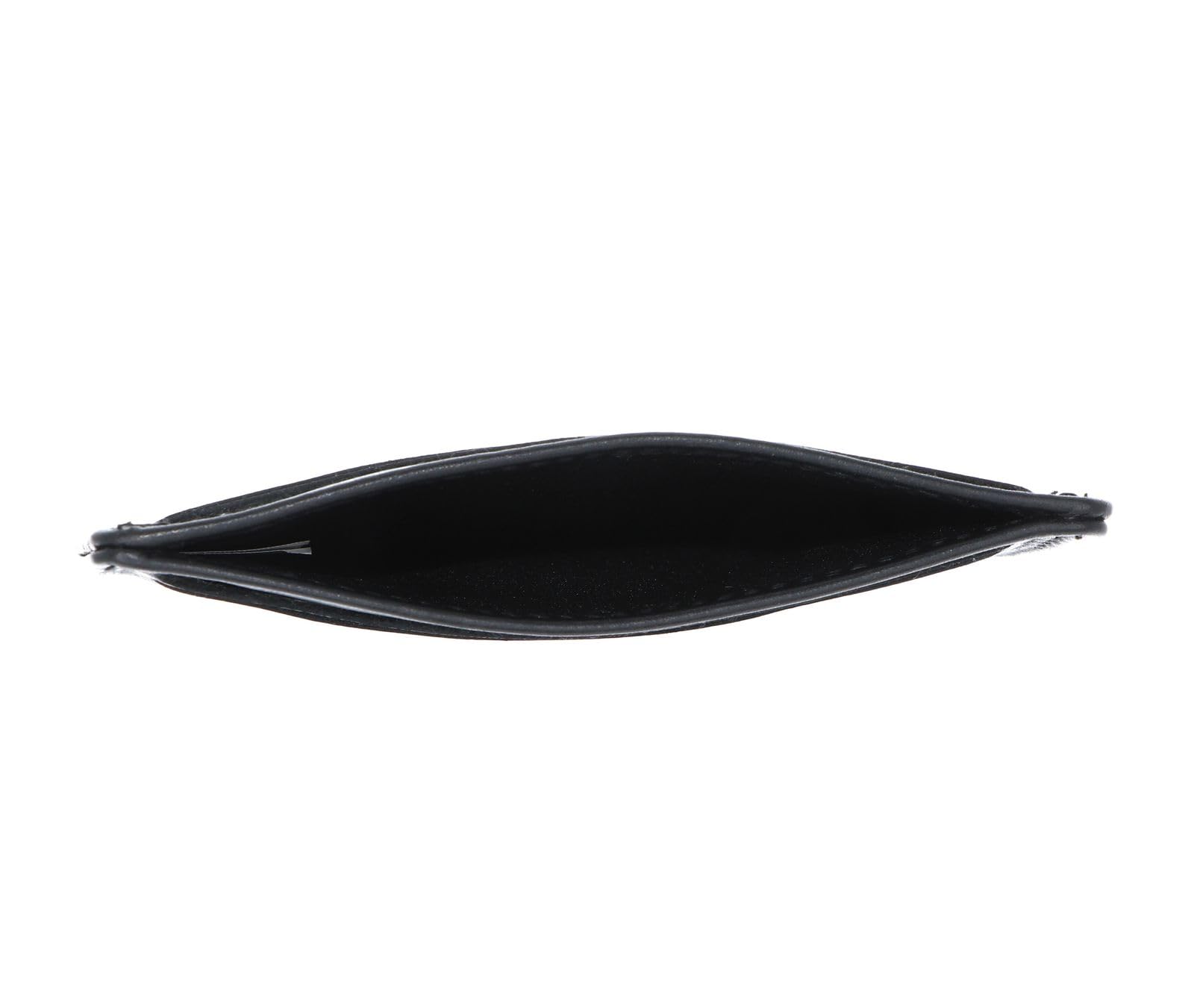 Golden Head Polo 4448 Kartenetui Schwarz RFID Rindsleder Flach