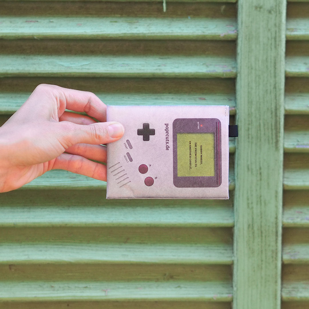 Paprcuts RFID PRO Wallet Game Boy Portemonnaie grau RFID