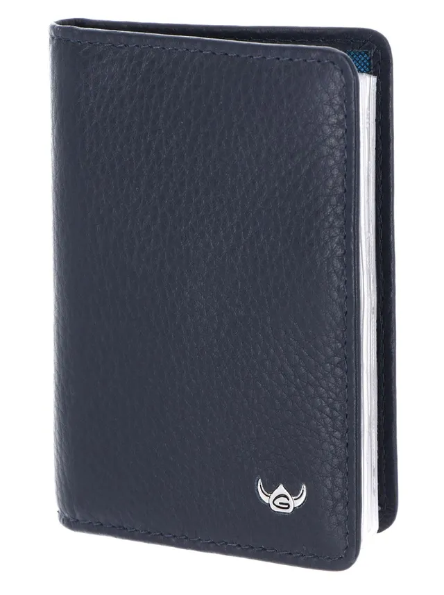 Golden Head Capri 4431 Kartenetui Blau Nappa RFID