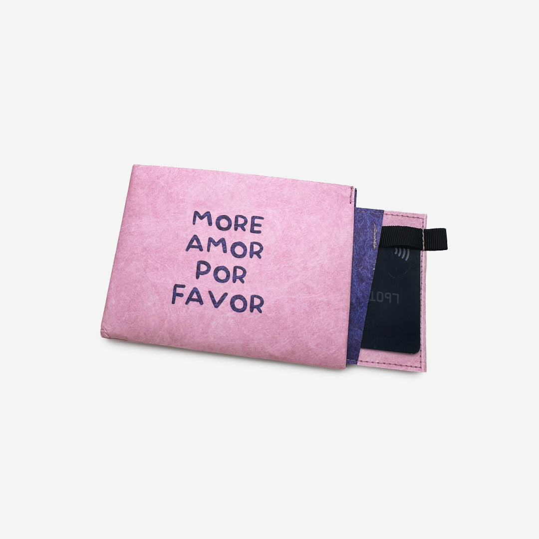 Paprcuts RFID PRO More amor por favor Portemonnaie rosa