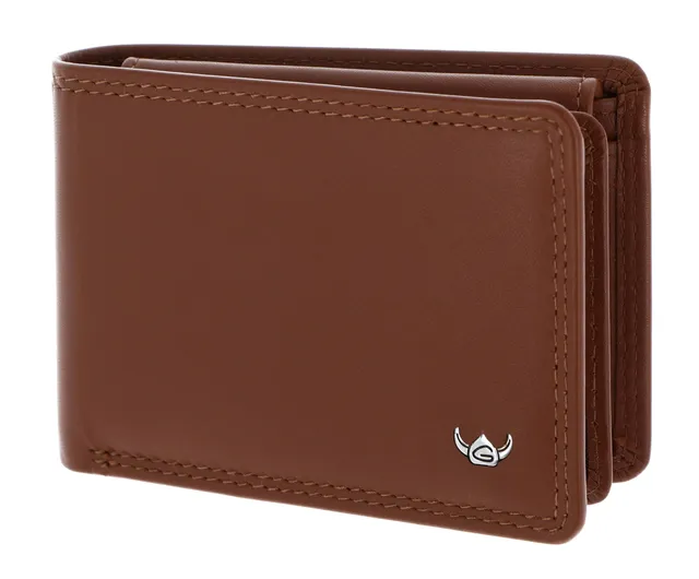 Golden Head Polo Minischeintasche 1040 Geldbörse Cognac RFID