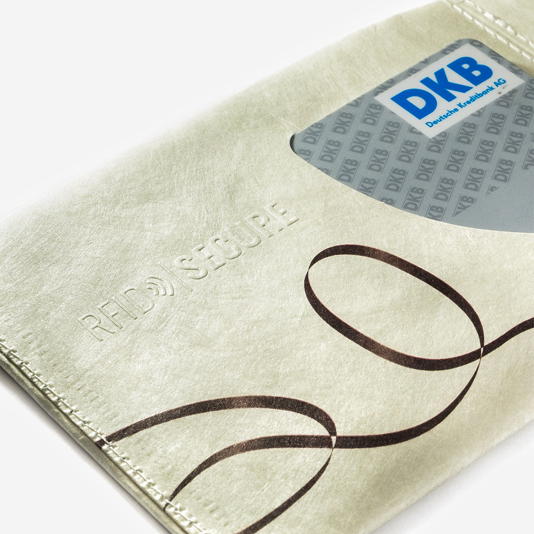 Paprcuts RFID Wallet Mixtape Portemonnaie grau RFID-Schutz