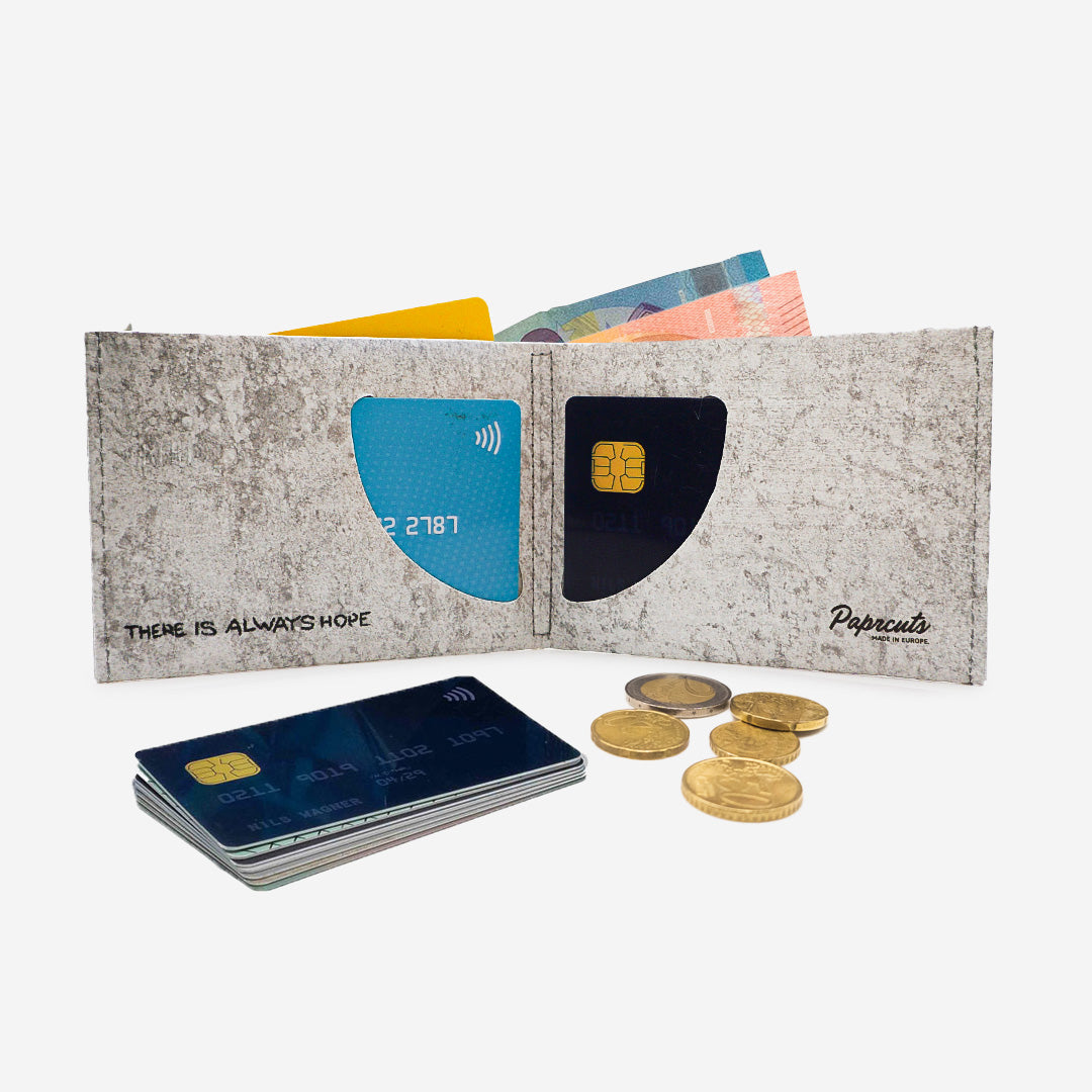Paprcuts RFID Wallet Balloon Girl Portemonnaie weiß 12 Karten