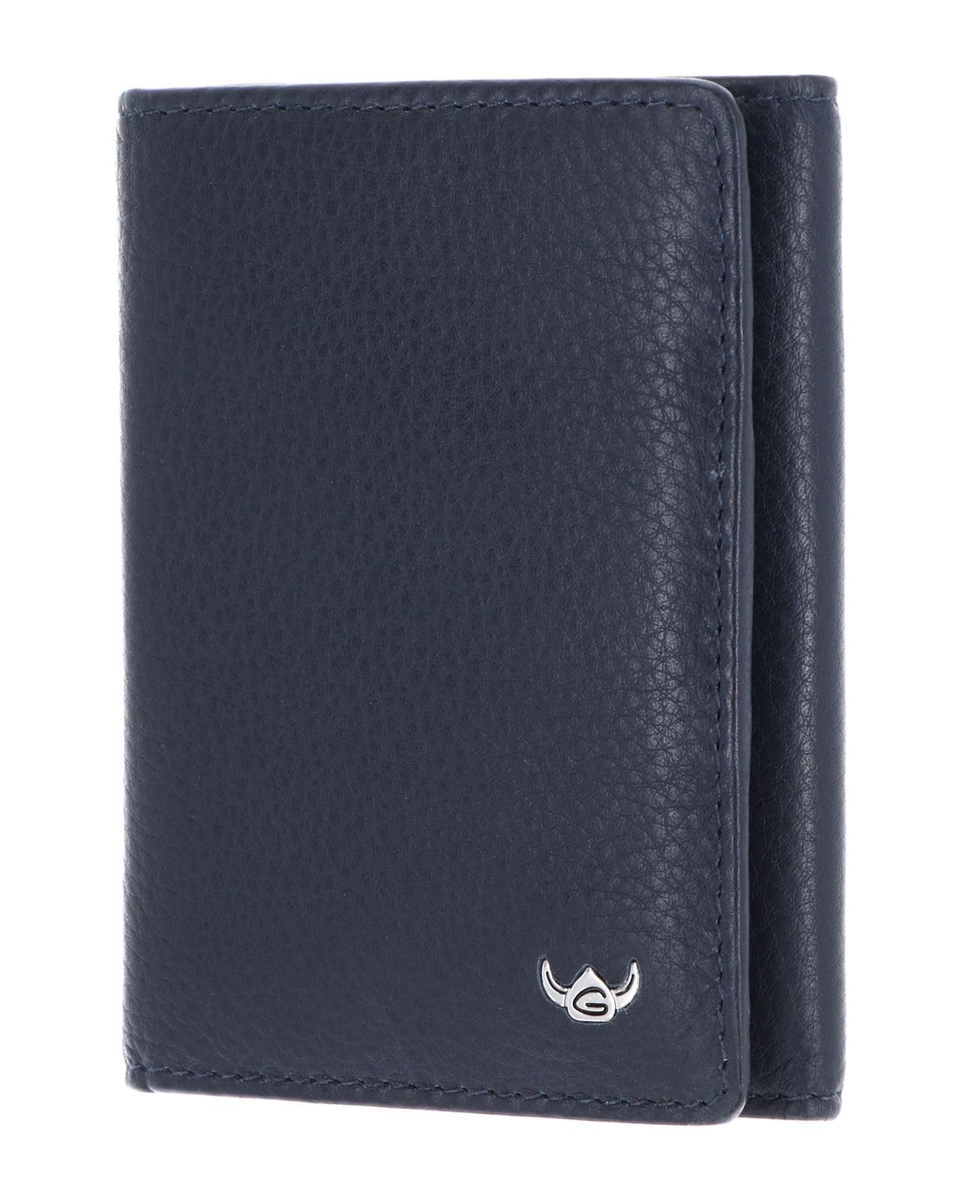 Golden Head Capri 1011 Minigeldbörse Blau RFID Druckknopf