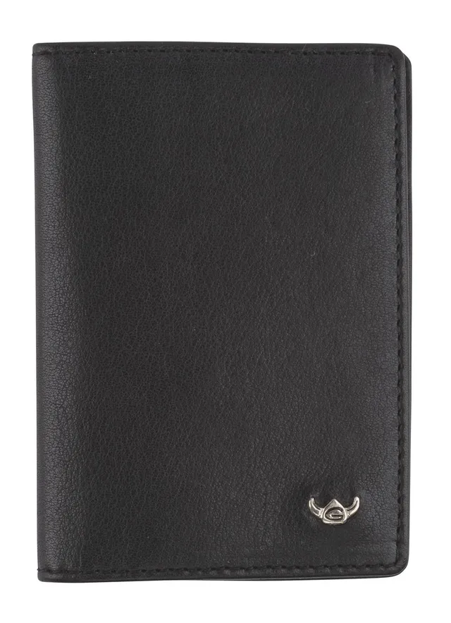 Golden Head Florenz Kartenetui Business Card Holder schwarz Leder