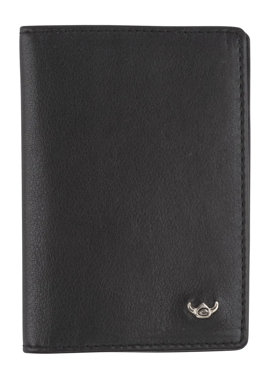 Golden Head Florenz Kartenetui Business Card Holder schwarz Leder