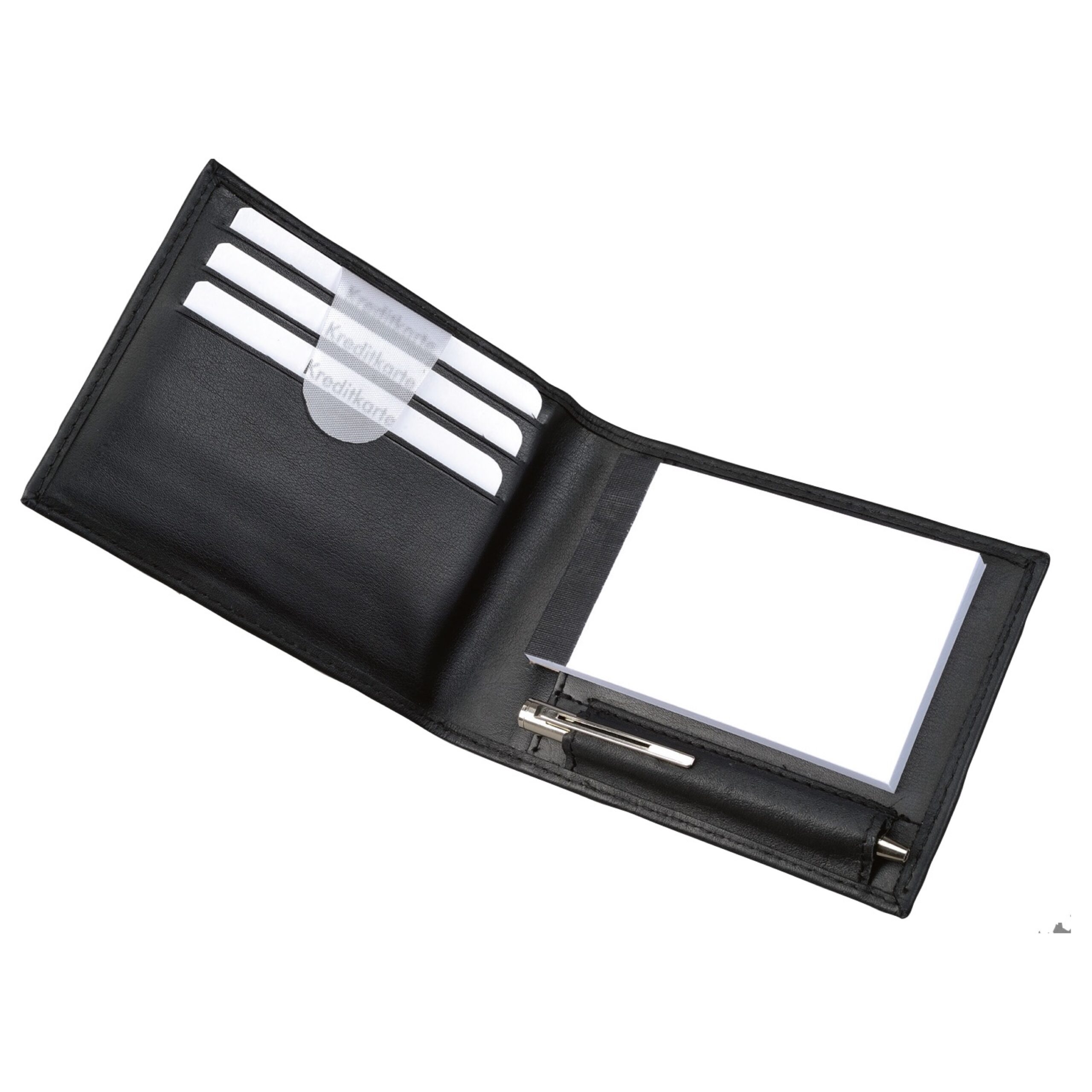 Alumaxx Gubbio A8 Notizblock-Etui Nappaleder Schwarz