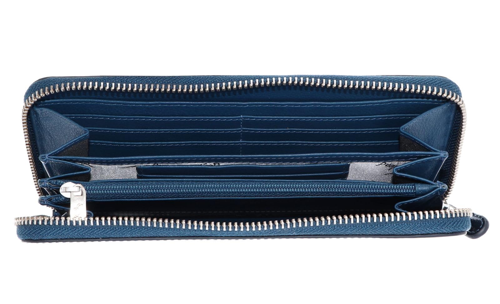 Golden Head Carrara 2822 Damenbörse Blau RFID 14 Karten