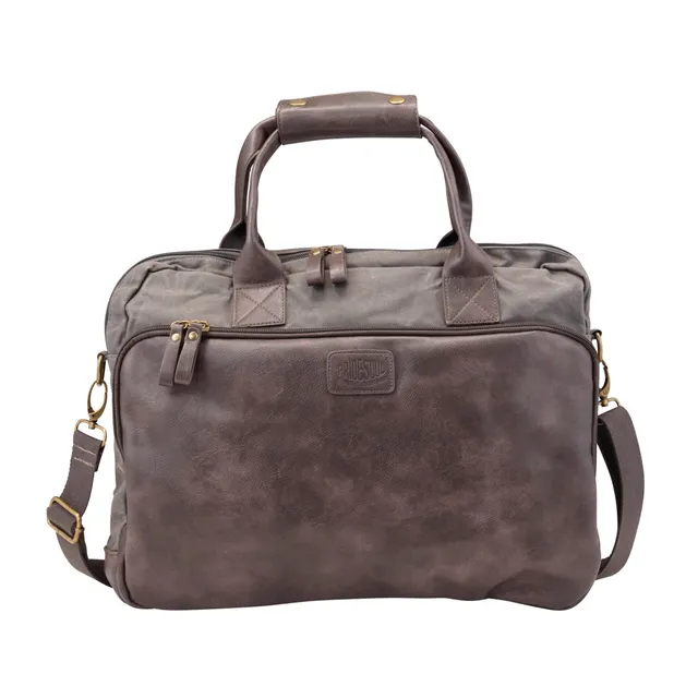 Alumaxx MYSTIFY S Laptoptasche 15 Zoll grau-braun