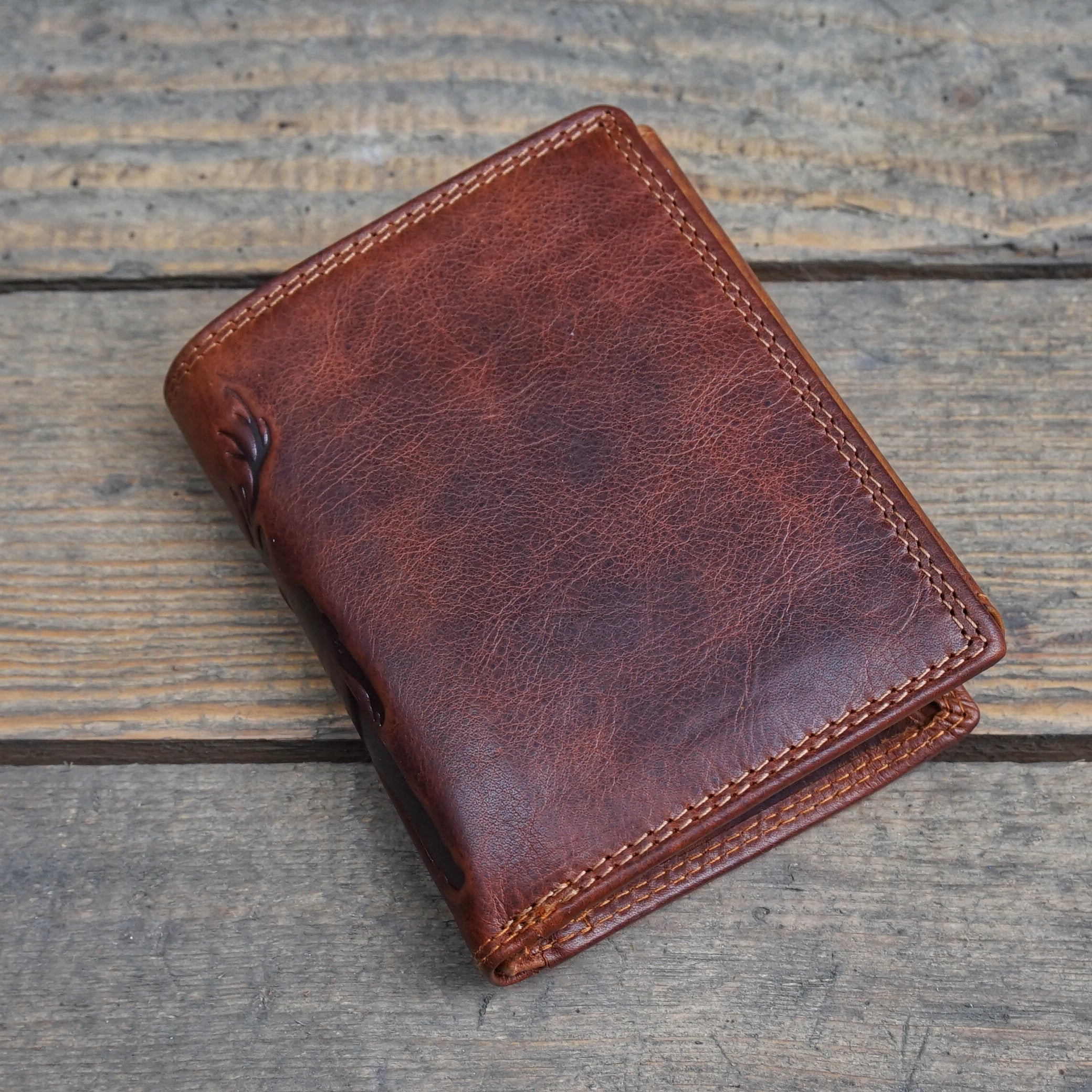 Jack Kinsky Monterey 100 Herrenbörse Cognac RFID