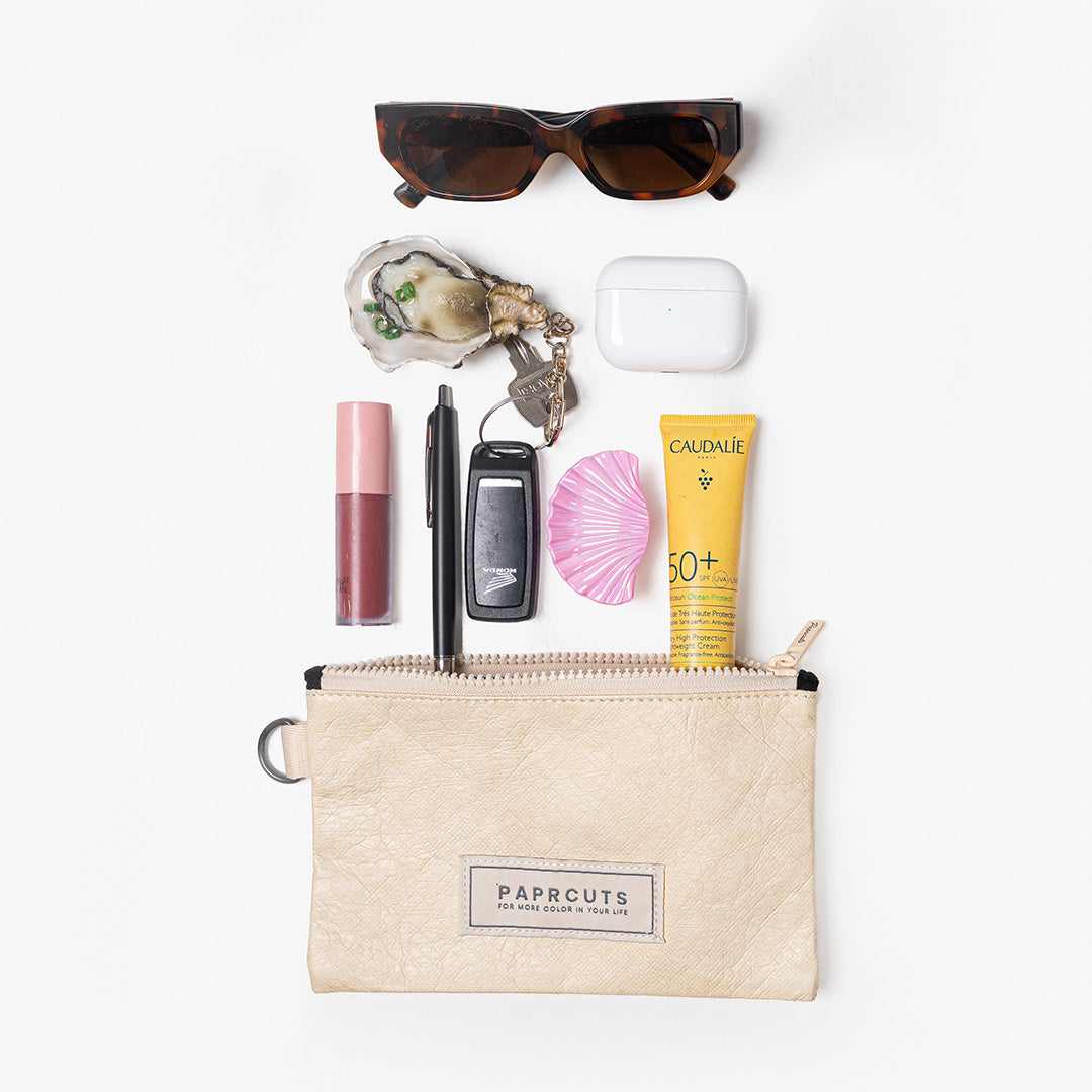Paprcuts Oslo Organizer Pouch Hellgrau Rucksacktasche