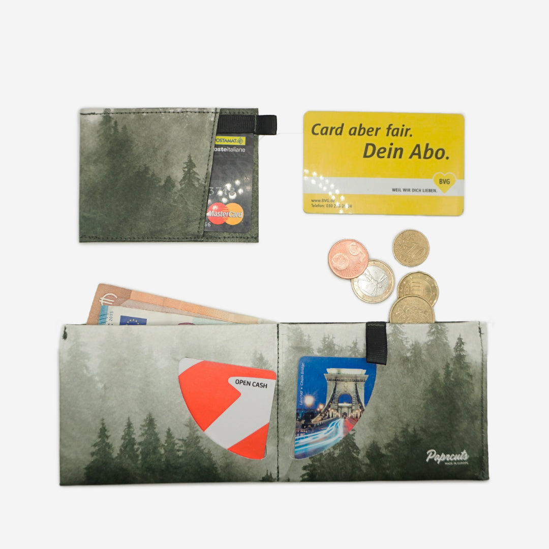 Paprcuts RFID PRO Wallet Foggy Morning Portemonnaie RFID-Schutz