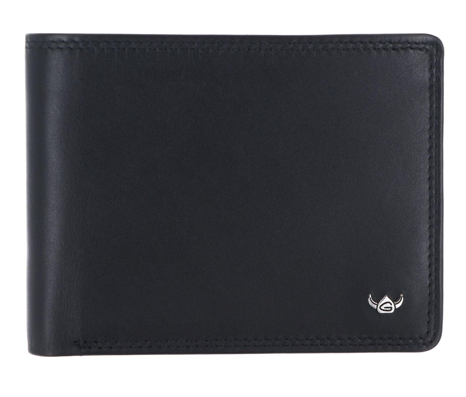 Golden Head Polo 1420 Scheintasche Leder Schwarz RFID