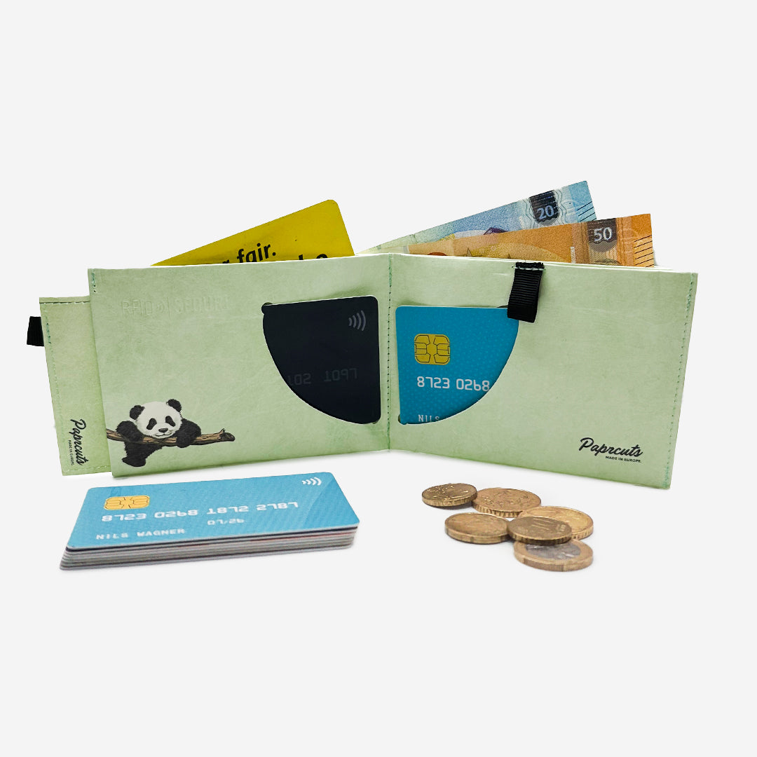 Paprcuts RFID PRO Wallet Peaceful Panda Portemonnaie RFID-Schutz