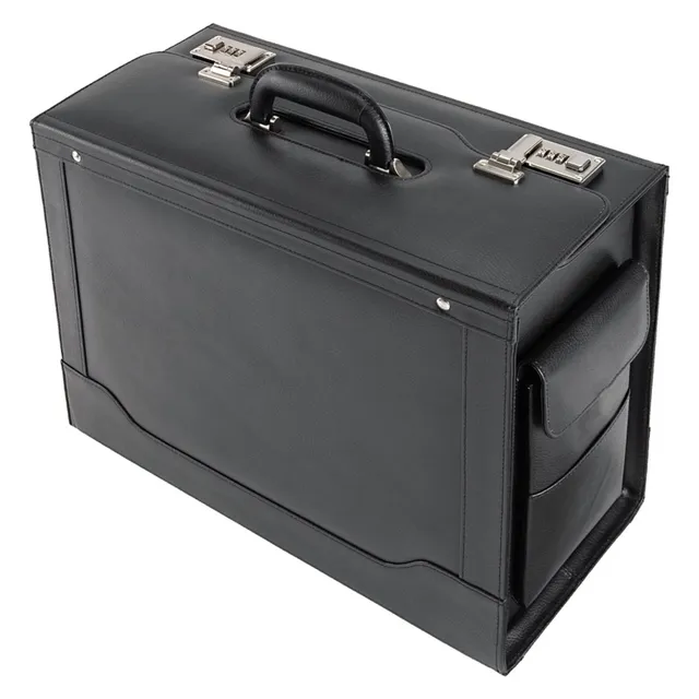 Alumaxx Pilotenkoffer ANCONA Boardcase schwarz 15 Zoll