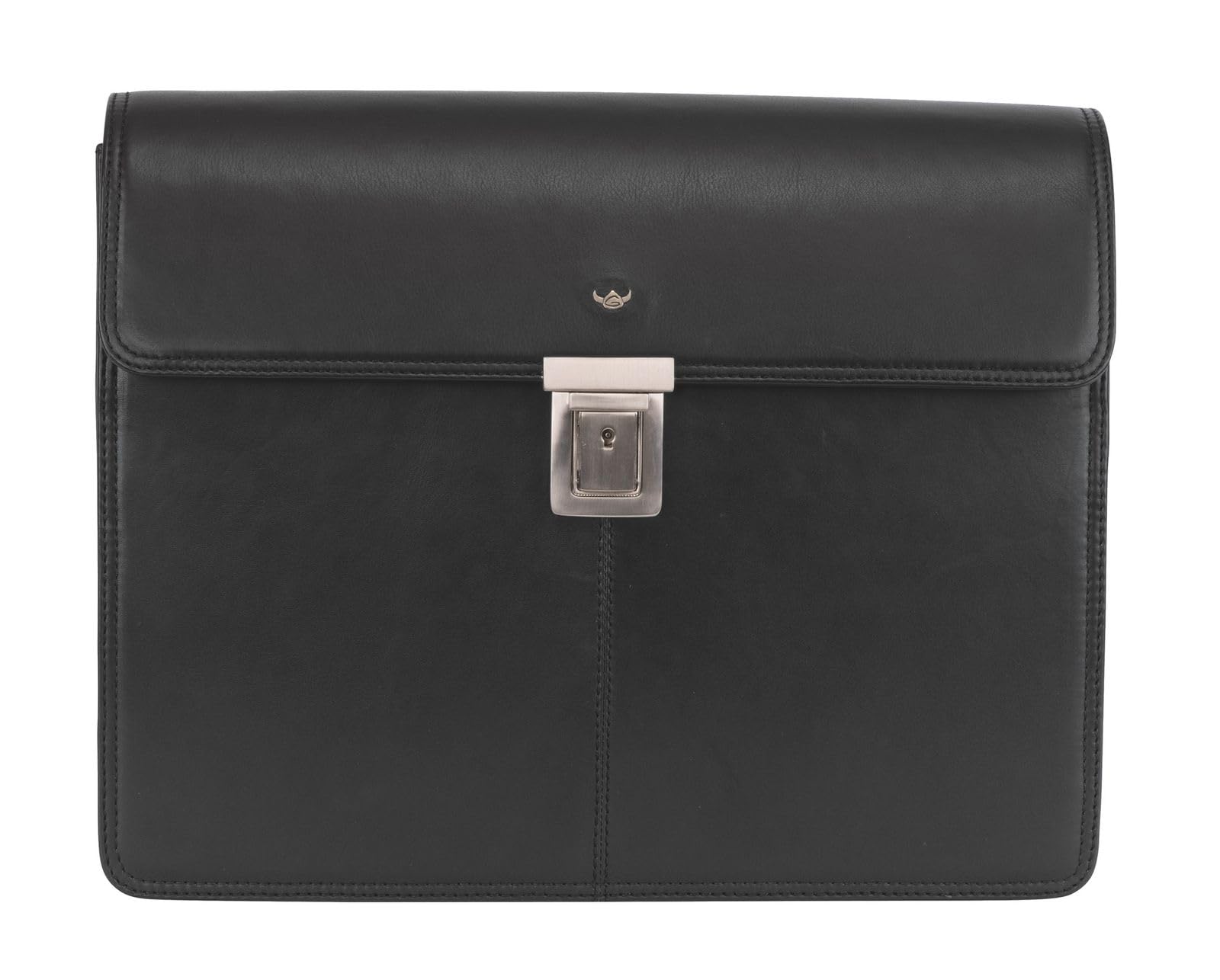Golden Head Polo Business Bag Laptoptasche schwarz Rindsleder